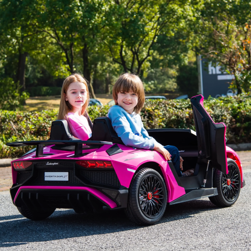 24V Lamborghini Aventador 2 Seater Ride On Car for Kids