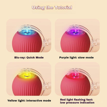 🔥Last Week Clearance Sale 49% OFF🐾Automatic Interactive Pet Toys Ball🎁BUY MORE FREE MORE