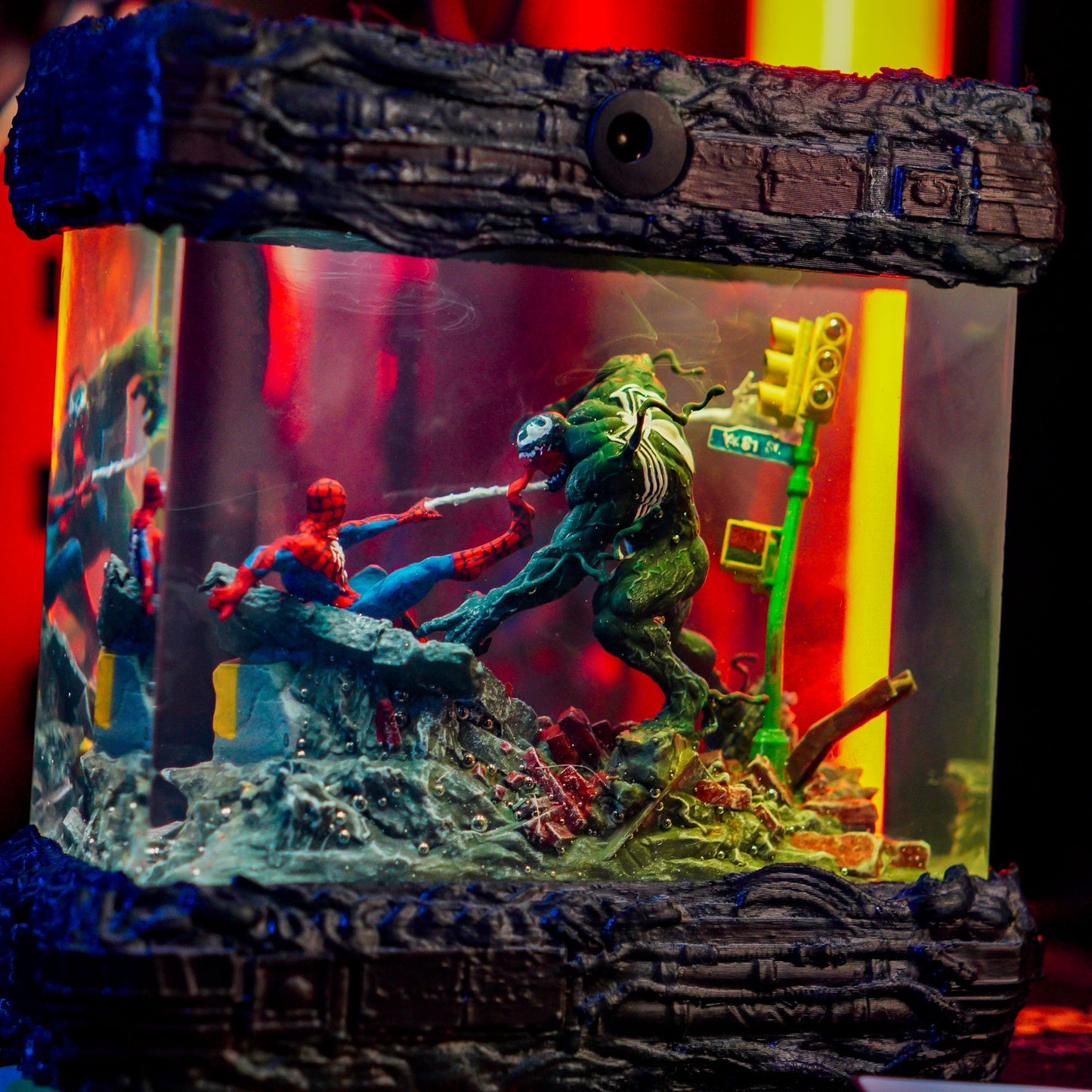 Marvel and DC superheroes