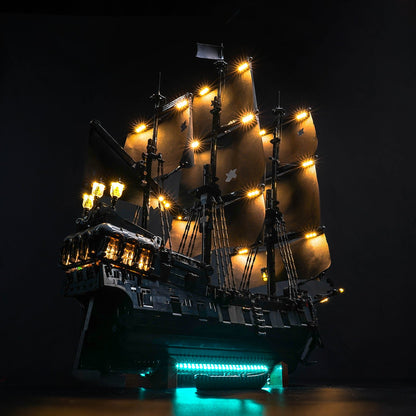 BrickBling Light Kit for LEGO Icons Captain Jack Sparrow's Pirate Ship 10365