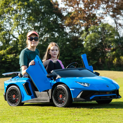 24V Lamborghini Aventador 2 Seater Ride On Car for Kids