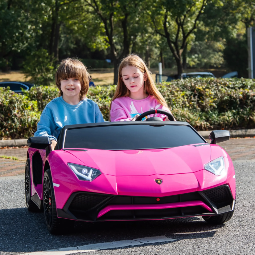 24V Lamborghini Aventador 2 Seater Ride On Car for Kids