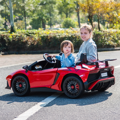 24V Lamborghini Aventador 2 Seater Ride On Car for Kids