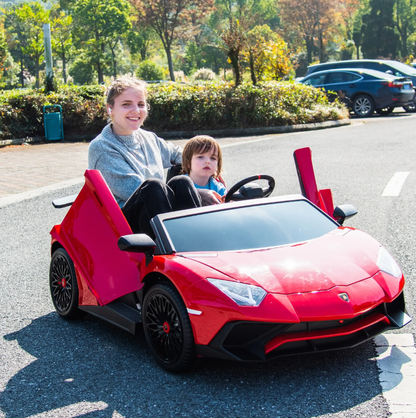 24V Lamborghini Aventador 2 Seater Ride On Car for Kids