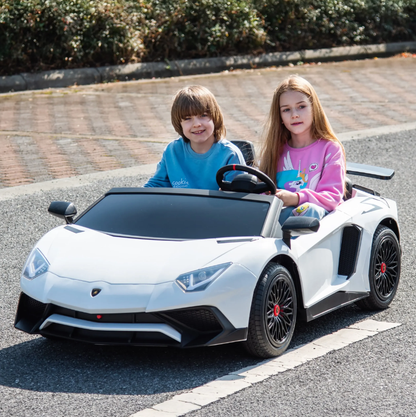 24V Lamborghini Aventador 2 Seater Ride On Car for Kids