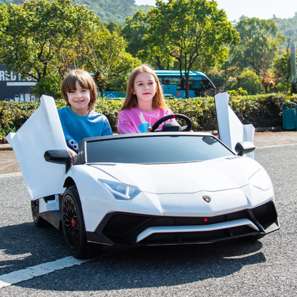 24V Lamborghini Aventador 2 Seater Ride On Car for Kids