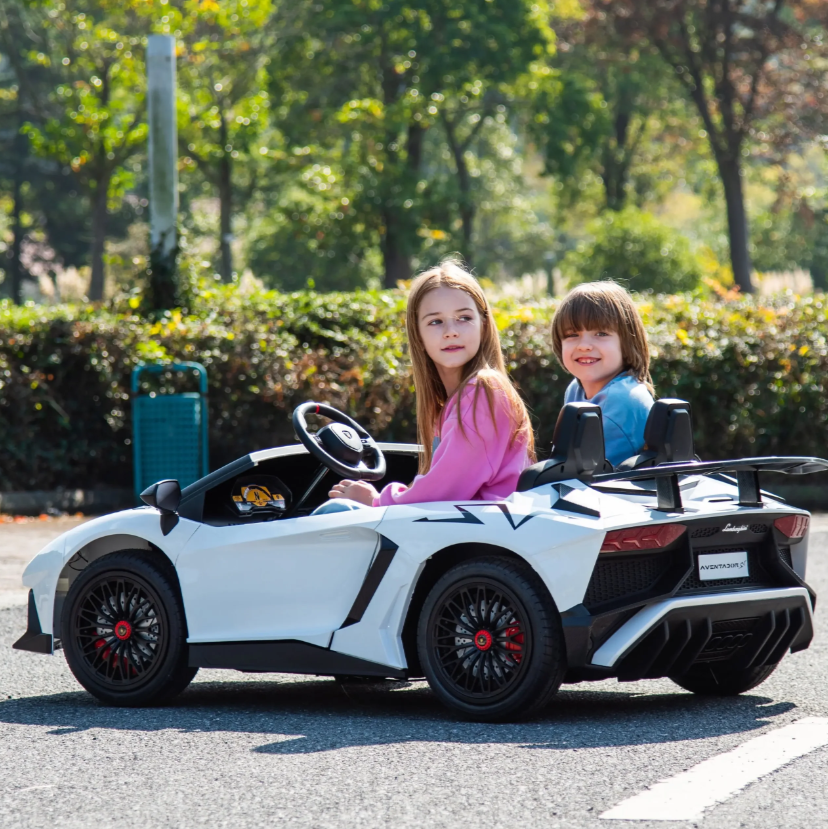 24V Lamborghini Aventador 2 Seater Ride On Car for Kids